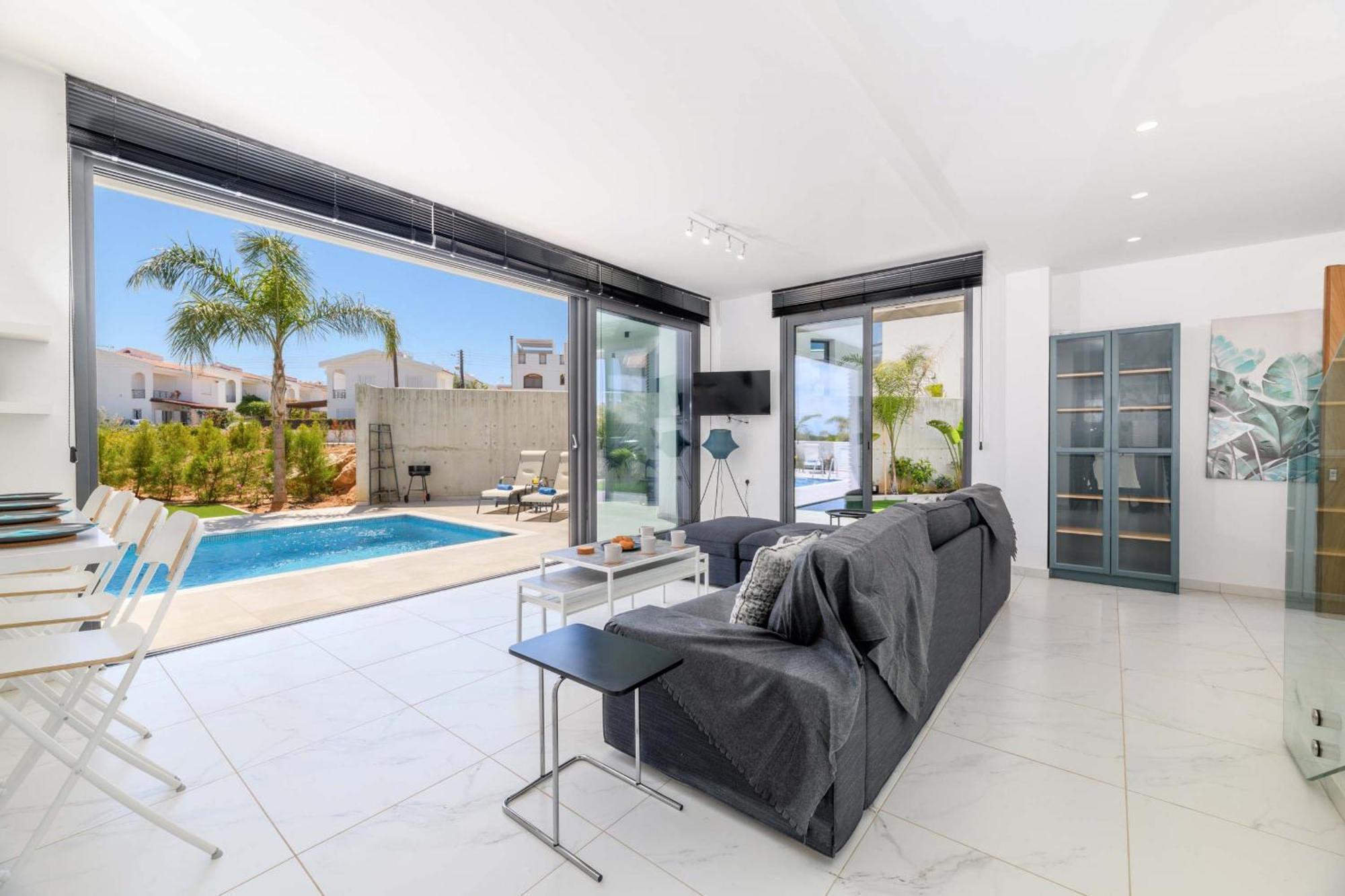 By The Beach - Royal Sapphire Villa Protaras Exteriör bild