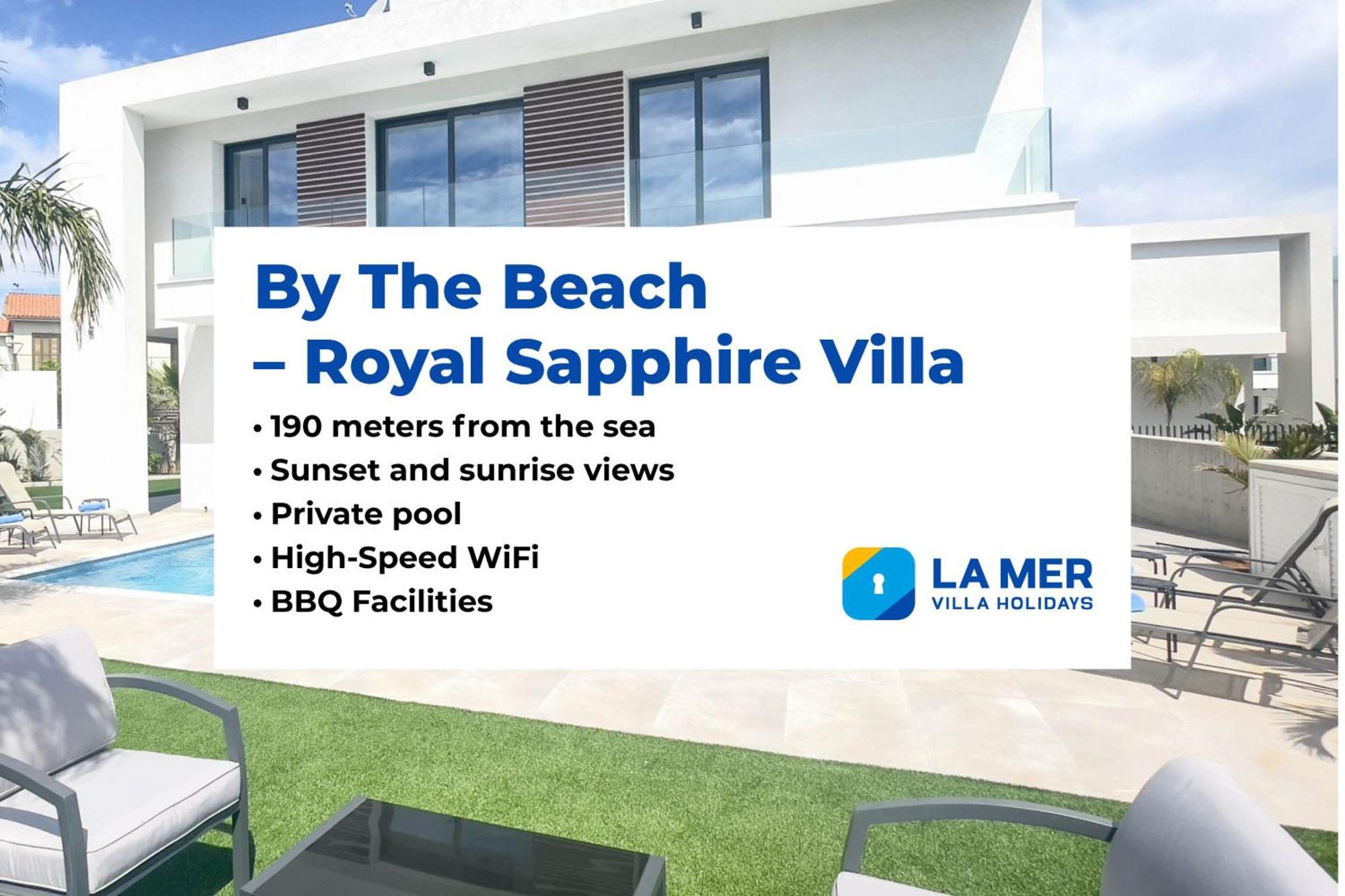 By The Beach - Royal Sapphire Villa Protaras Exteriör bild